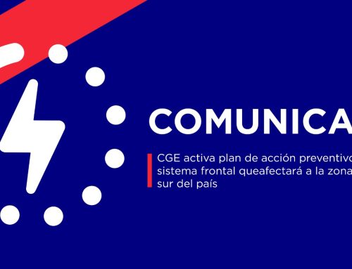 CGE activa plan de acción preventivo ante sistema frontal que afectará a la zona centro y sur del país