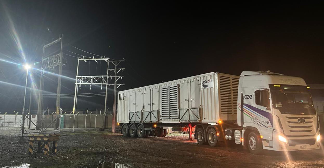 Instalacion preventiva de Generador en SE Paniahue de Santa Cruz alimentador Nancagua- Placilla